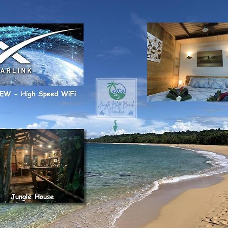 Villa Jungle Bluff Beach Paradise - Jungle House&Clamping Bocas del Toro Exterior foto