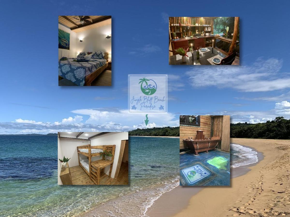 Villa Jungle Bluff Beach Paradise - Jungle House&Clamping Bocas del Toro Exterior foto